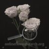 Spray Rose Silver Mikado
